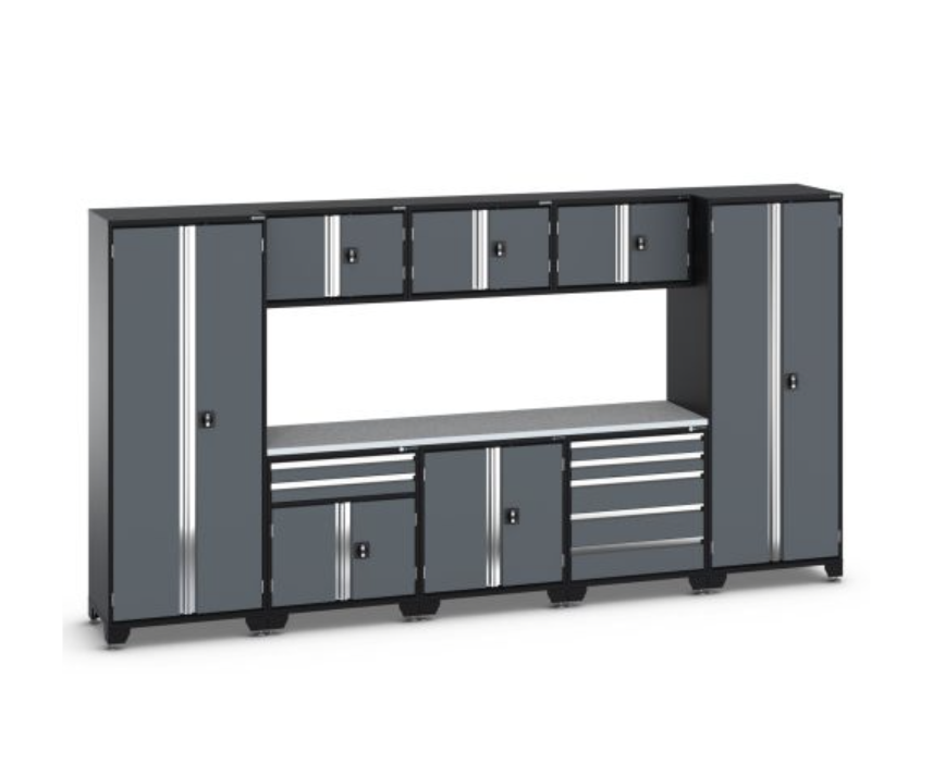 outside of a storage unit 