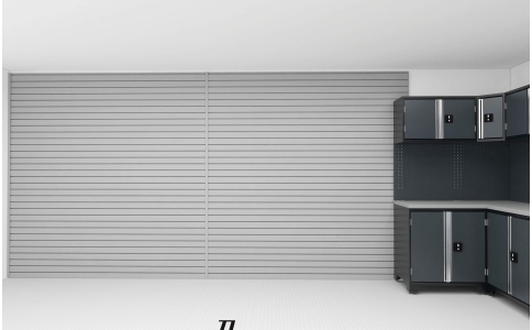 garage door and floor