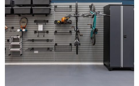 Garage wall racks