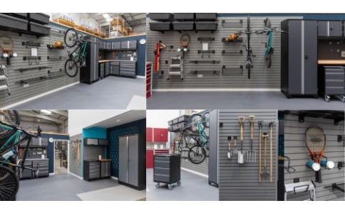 hanging racks in garage 