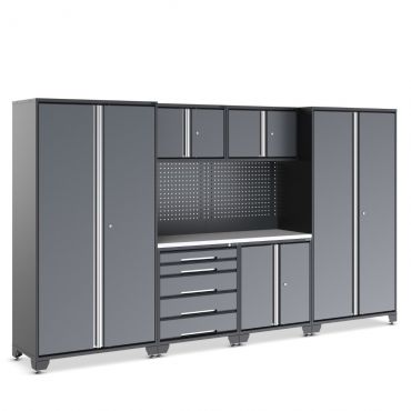 Steel Cabinet Set EVOline G2024 Lino Worktop