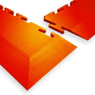 Tile Corner Section - for 7mm Virgin PVC Tiles-Red