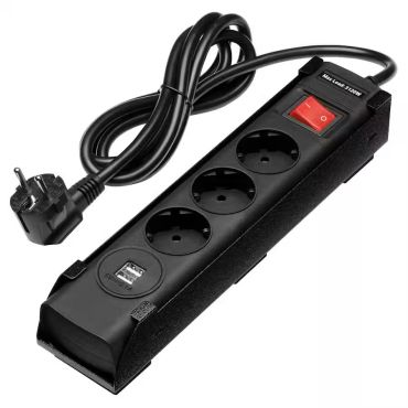 Draper BUNKER EU Power Strip with Magnetic Holder 31712