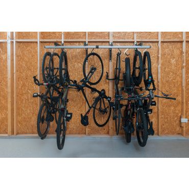 spacerail wall mounted bike storage 8 hooks