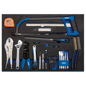 Draper 63547 38 Piece Tool Kit In Full Plus Drawer EVA Insert Tray