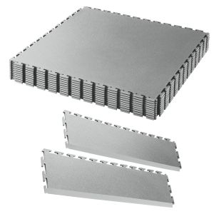 EvoTile Professional tile 7mm Smooth Texture In Dark Grey