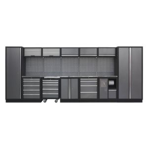 Sealey 12 Cabinet Set APMSSTACK01W & APMSSTACK01SS - Superline Pro Range