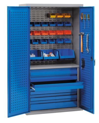 Tools And Small Parts Storage Cupboard 500mm Deep