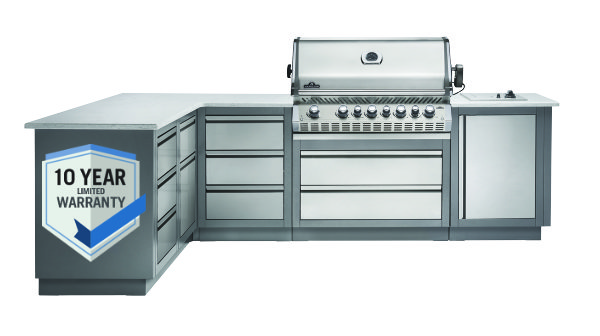 Outdoor Kitchen Bbq Cabinets Stainless Steel Garagepride