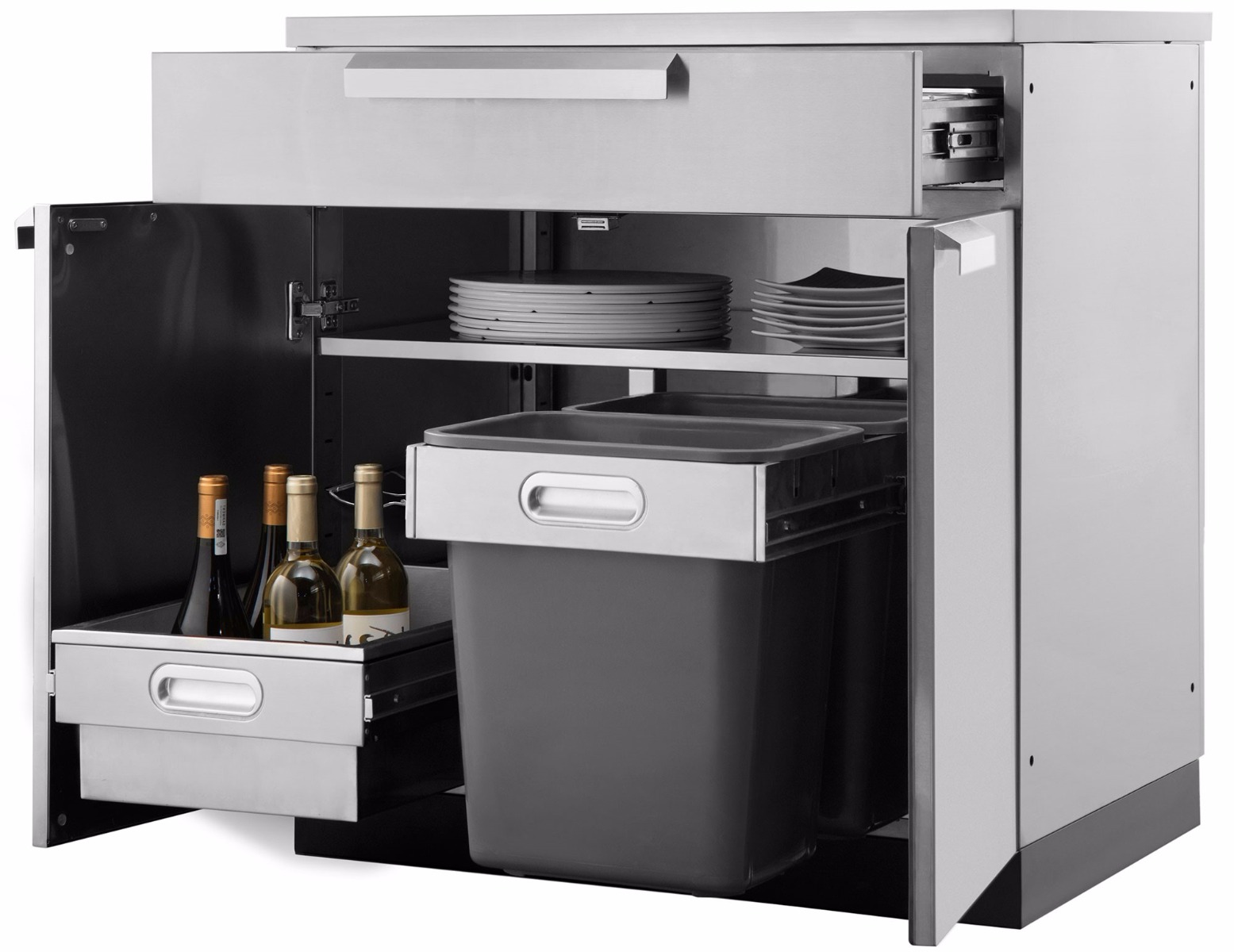 Outdoor Kitchen Cabinets Stainless Steel Heavy Duty GaragePride Outdoor Kitchen Cabinets Stainless Steel Heavy Duty GaragePride